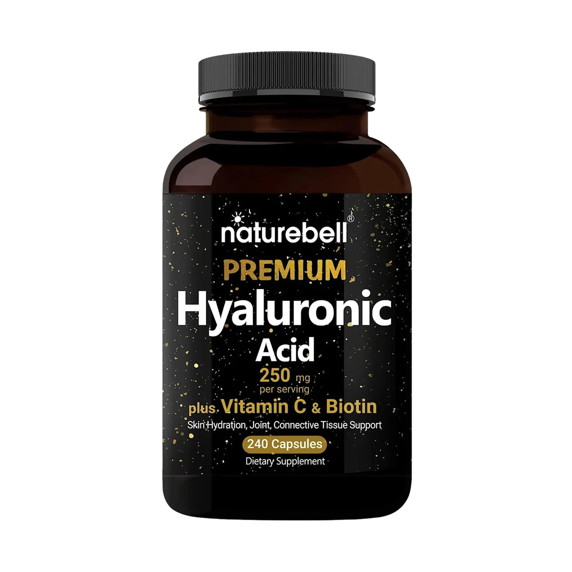 NatureBell Hyaluronic Acid Supplements 250mg 240 Capsules