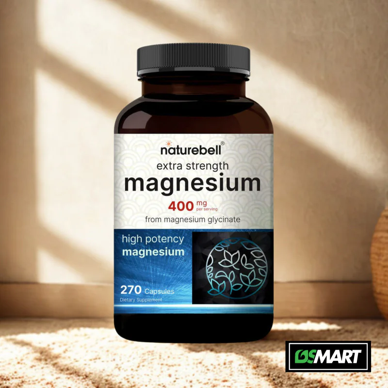 Naturebell Magnesium Glycinate 400mg, 270 Capsules