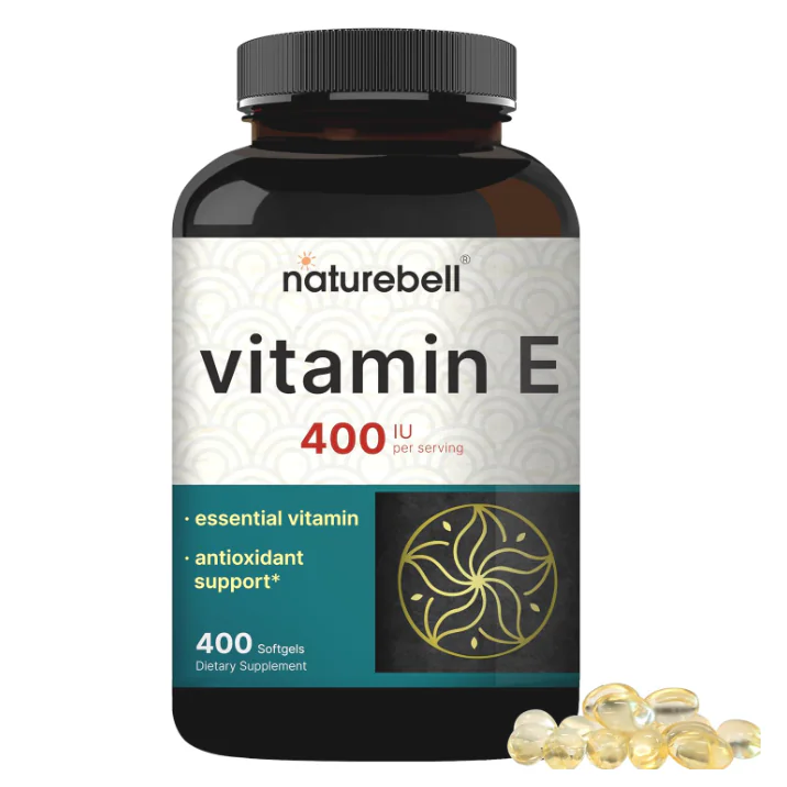 Naturebell Vitamin E Softgels, 400IU Per Serving