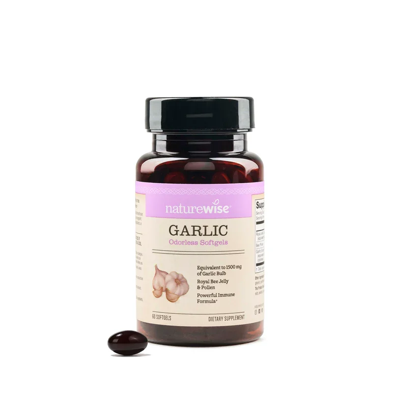 NatureWise Garlic Odorless Softgels