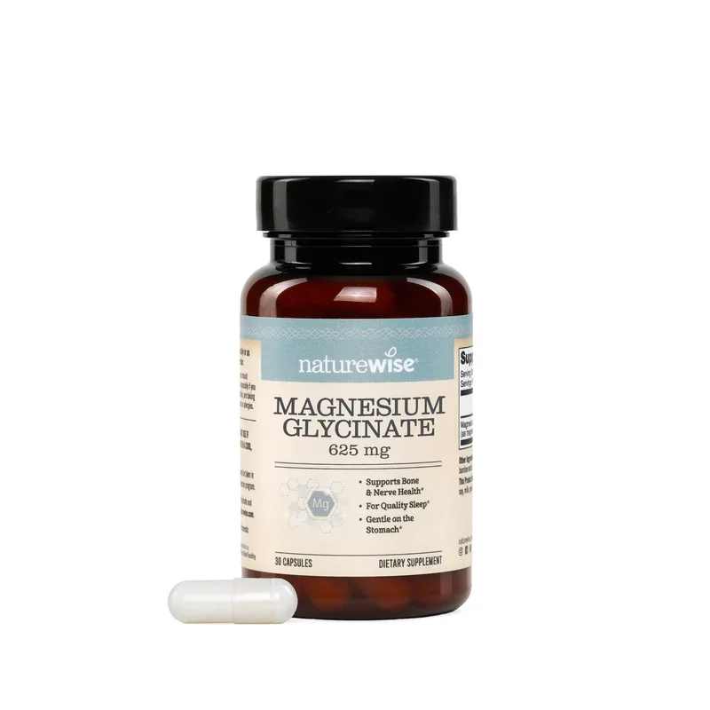 NatureWise Magnesium Glycinate 625mg Capsules