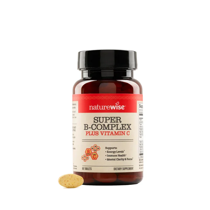 NatureWise Super B-Complex Plus Vitamin C Tablets