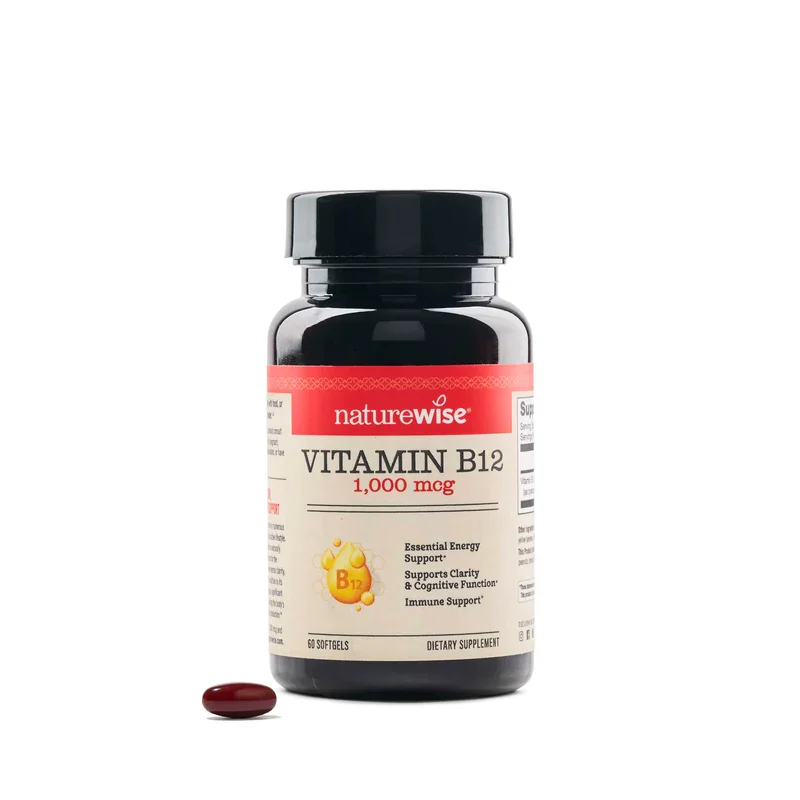 NatureWise Vitamin B12 1000mcg Softgels