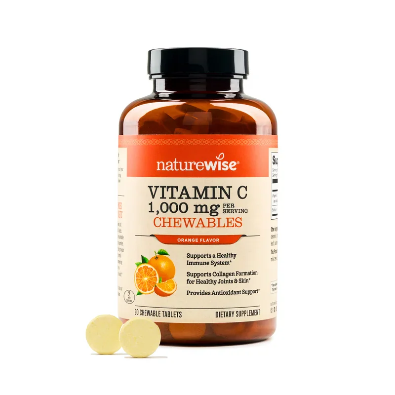 NatureWise Vitamin C 1000mg Chewables Tablets