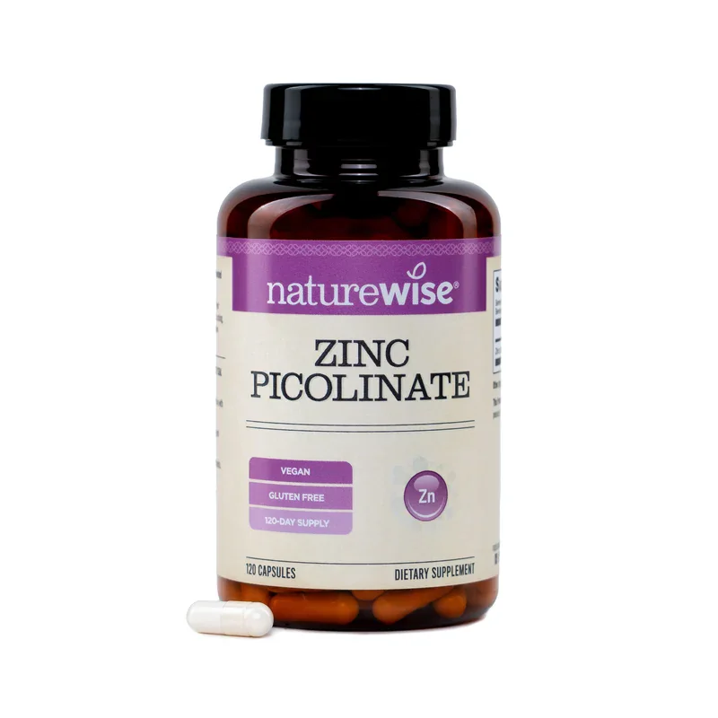 NatureWise Zinc Picolinate Vegan Capsules