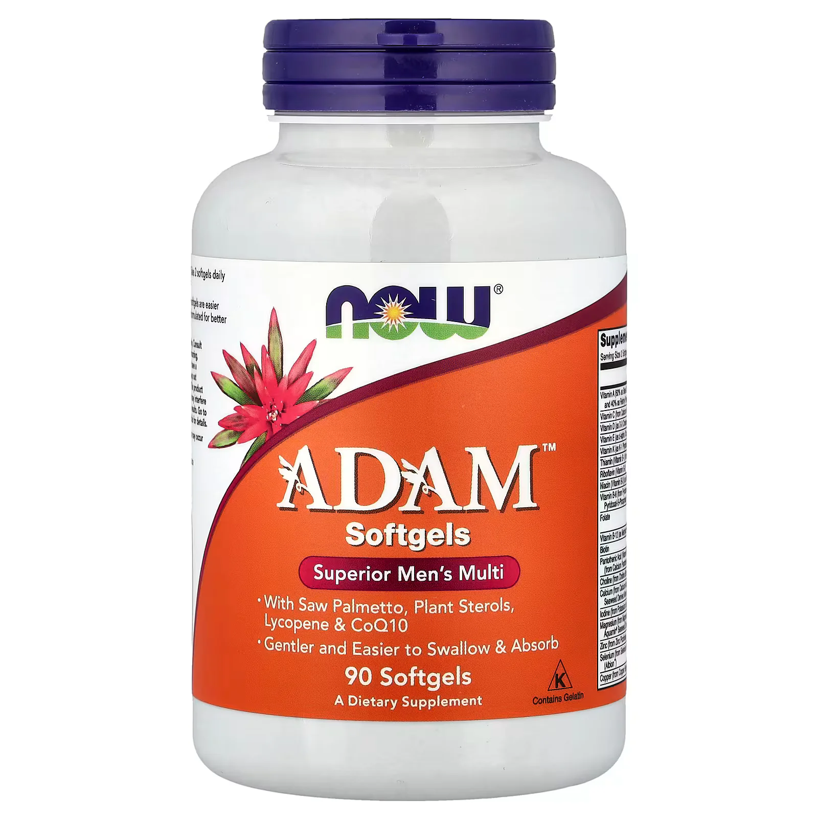 NOW Foods ADAM™ Superior Men's Multi Softgels