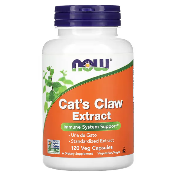 NOW Foods Cat's Claw Extract 334mg 120 Veg Capsules