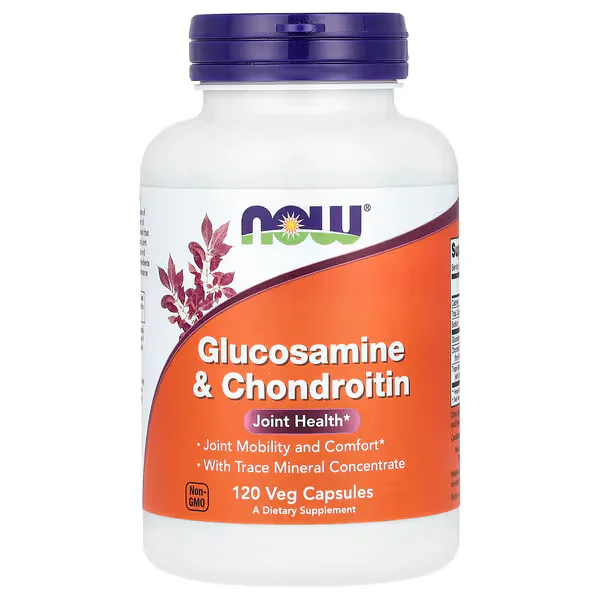 NOW Foods Glucosamine & Chondroitin Veg Capsules