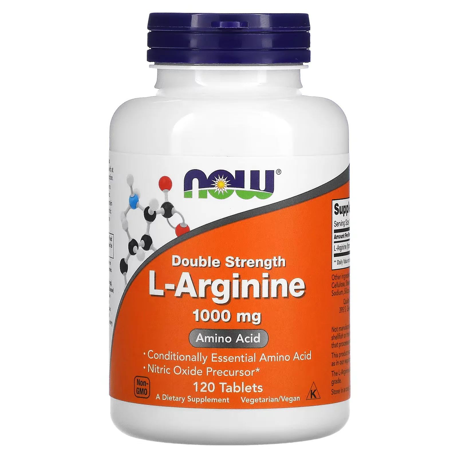 NOW Foods L-Arginine 1000mg Tablets