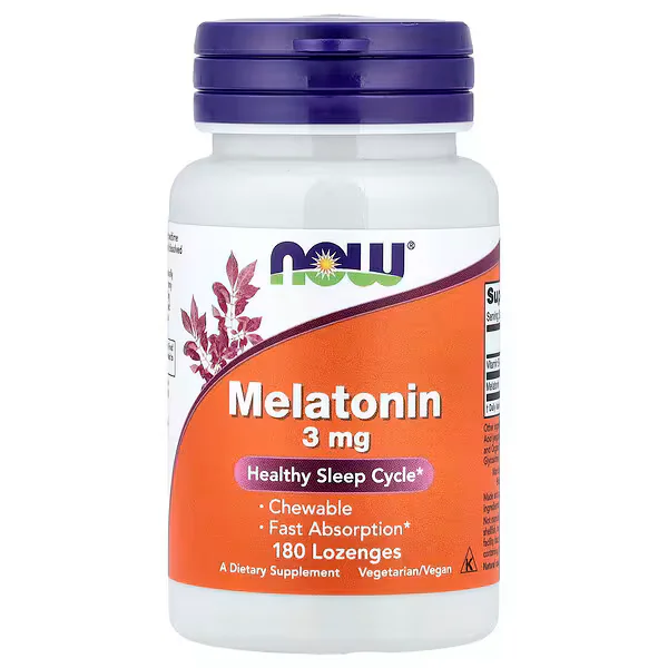 NOW Foods Melatonin Lozenges