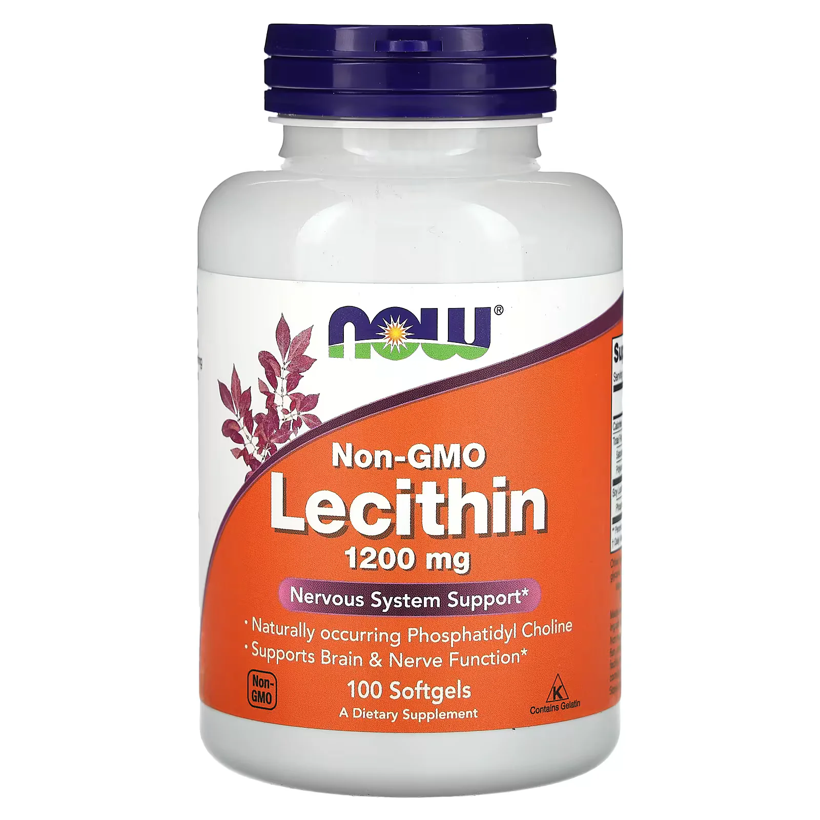 NOW Foods Non-GMO Lecithin Softgels