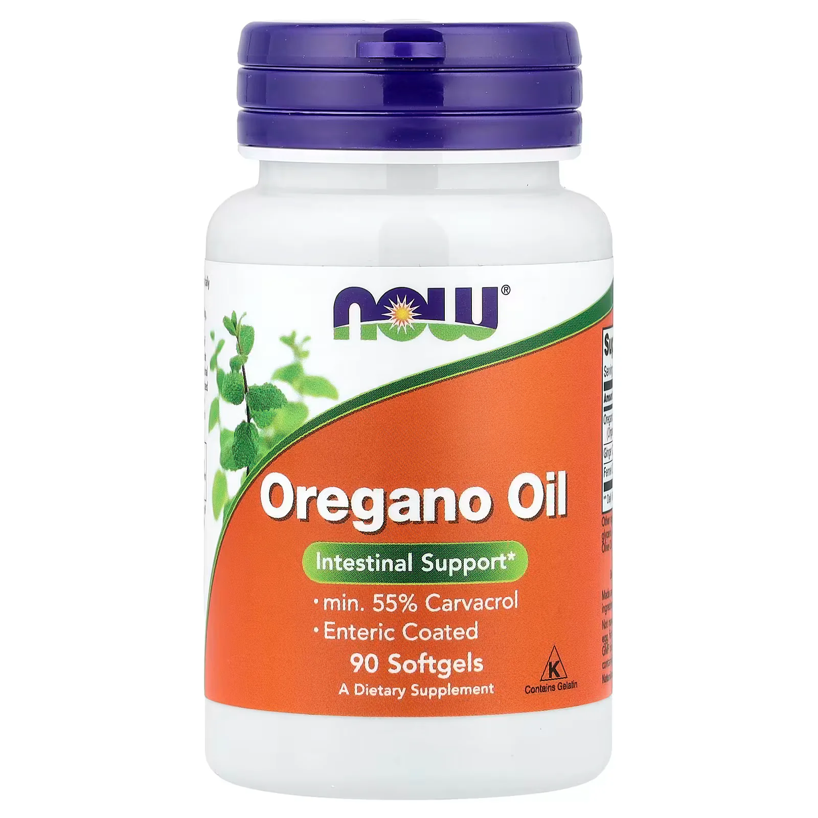 NOW Foods Oregano Oil 90 Softgels