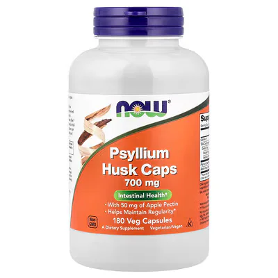 NOW Foods Psyllium Husk Caps Veg Capsules