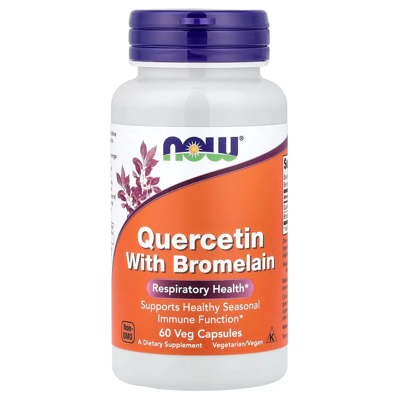 NOW Foods Quercetin with Bromelain Veg Capsules