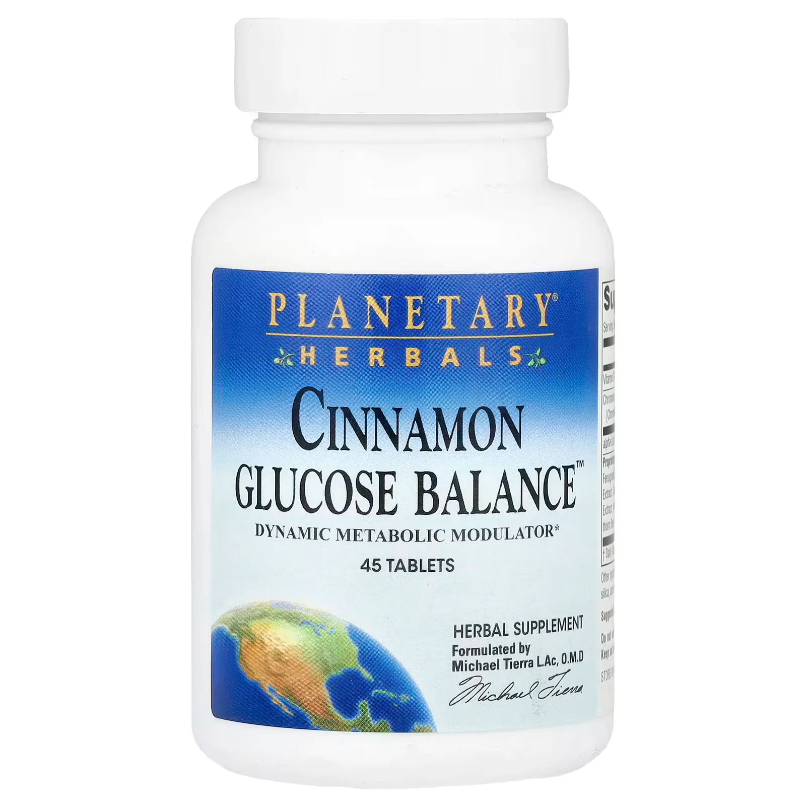 Planetary Herbals Cinnamon Glucose Balance™ Tablets