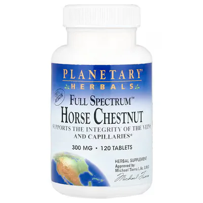 Planetary Herbals Full Spectrum™ Horse Chestnut 300mg  Tablets