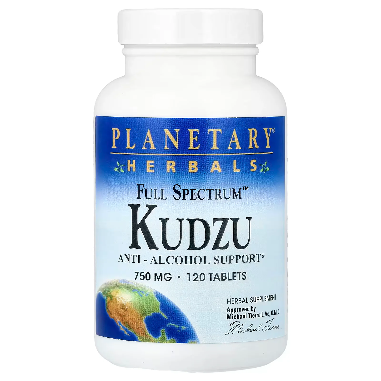 Planetary Herbals Full Spectrum™ Kudzu 750mg Tablets