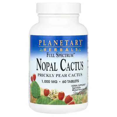 Planetary Herbals  Full Spectrum™ Nopal Cactus Tablets