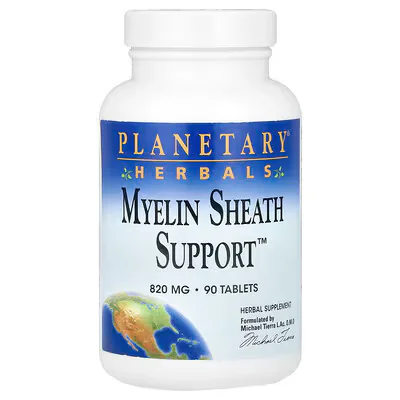Planetary Herbals Myelin Sheath Support™ 820mg Tablets