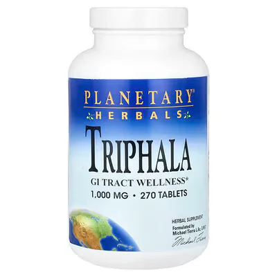 Planetary Herbals Triphala 1000mg Tablets