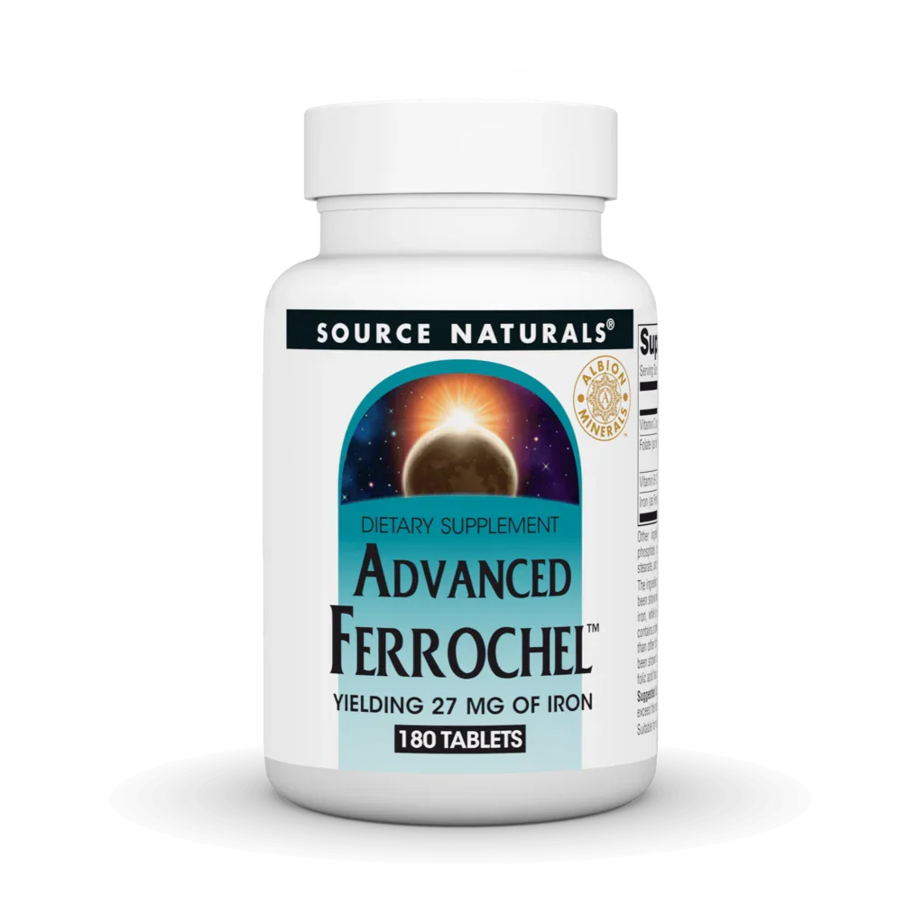 Source Naturals Advanced Ferrochel™, 180 Tablets