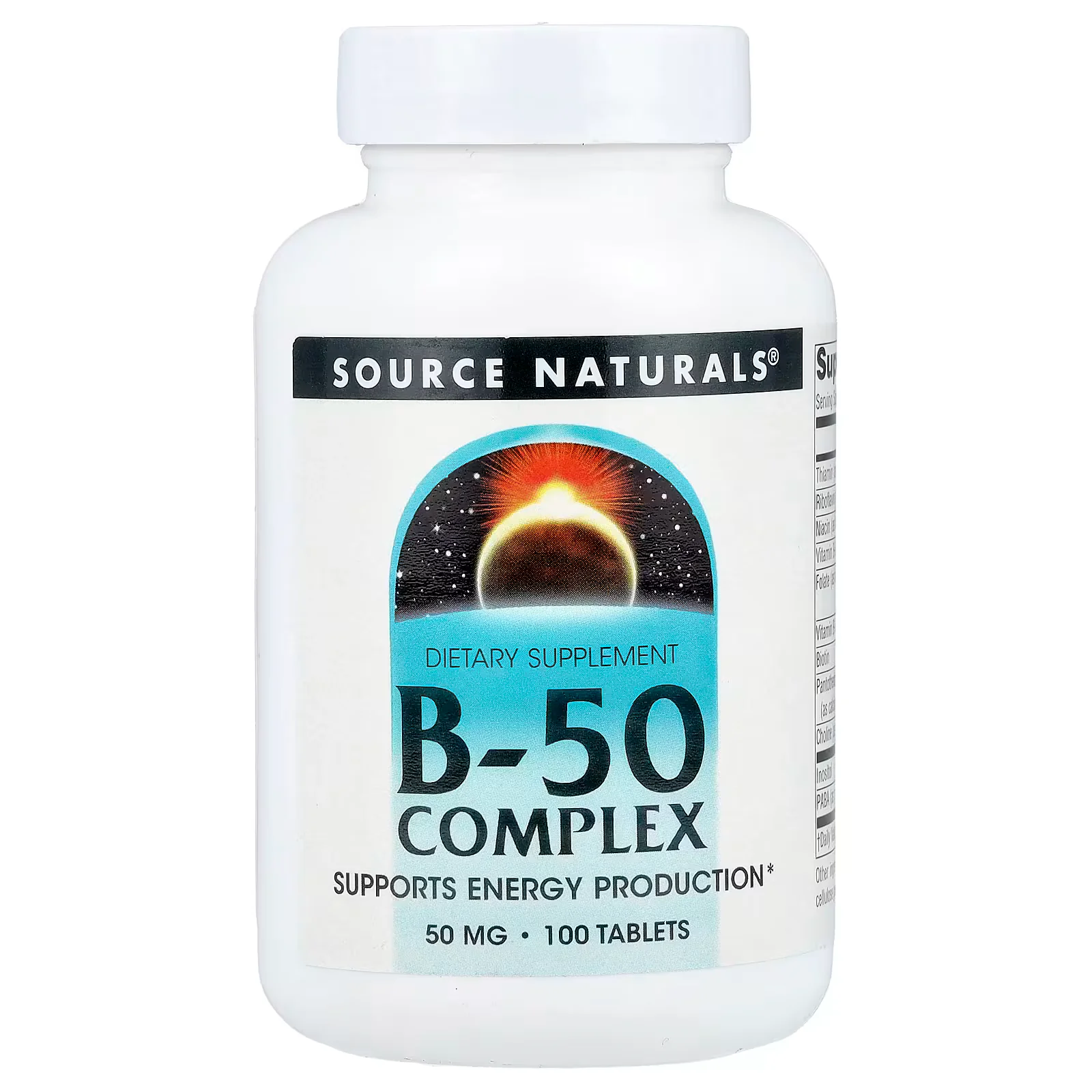 Source Naturals B-50 Complex Tablets