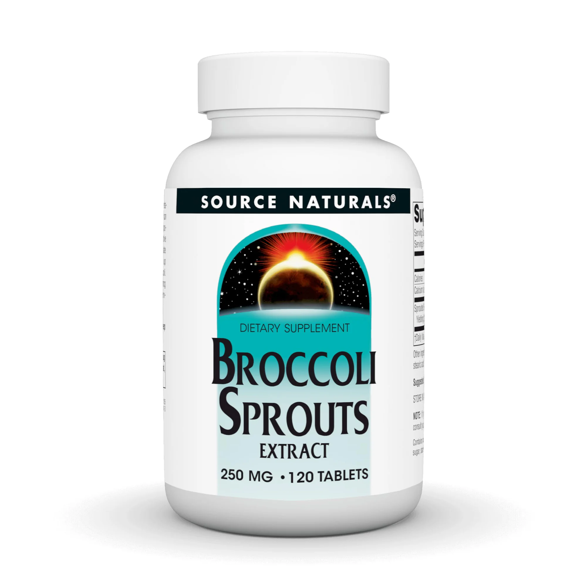 Source Naturals Broccoli Sprouts Extract, 250mg  Tablets
