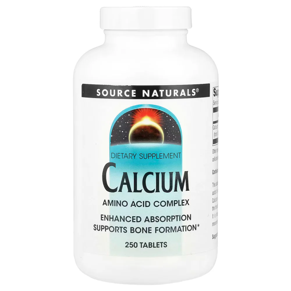 Source Naturals Calcium 200mg   Tablets