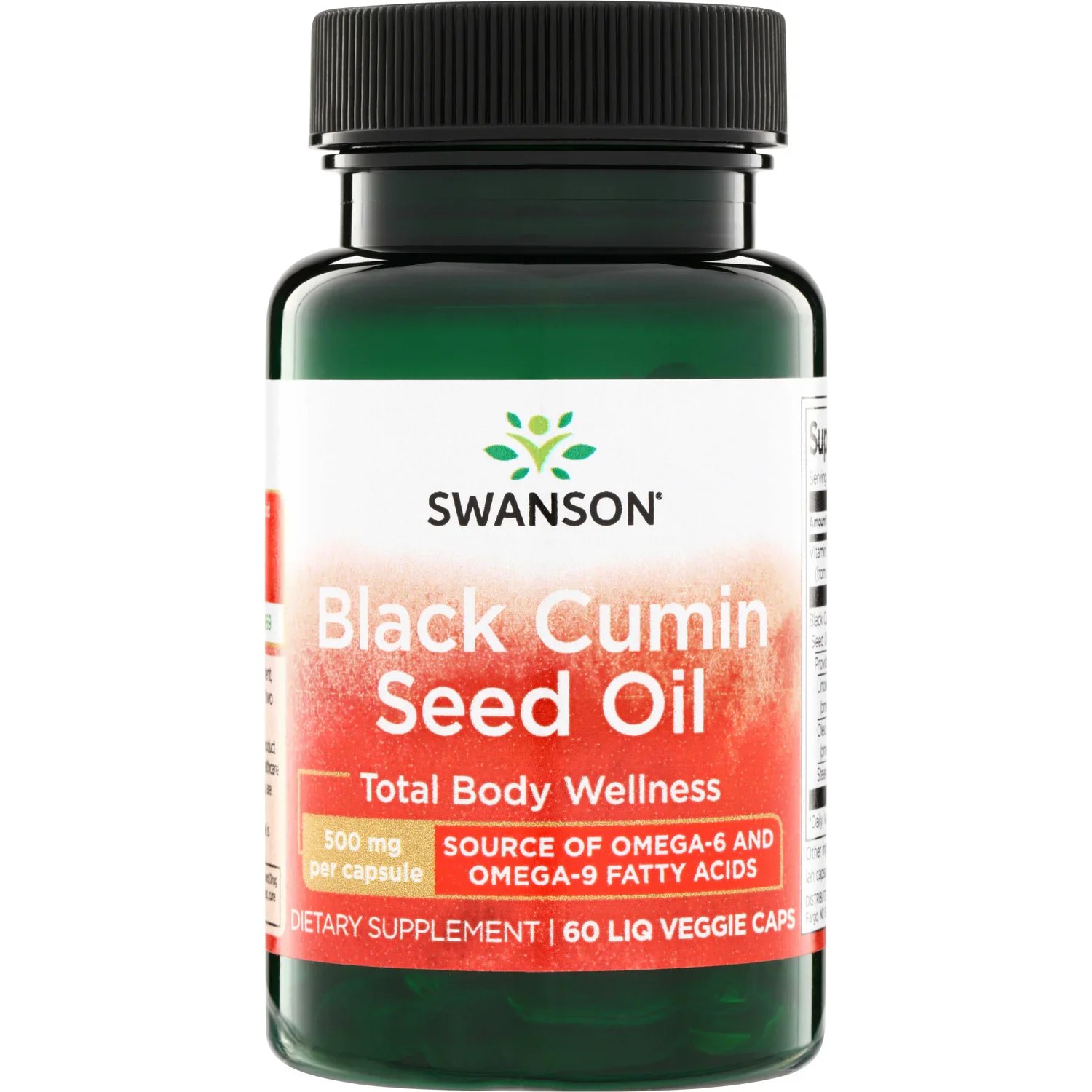 Swanson Vitamins Black Cumin Seed Oil 60 Liq Veggie Capsules