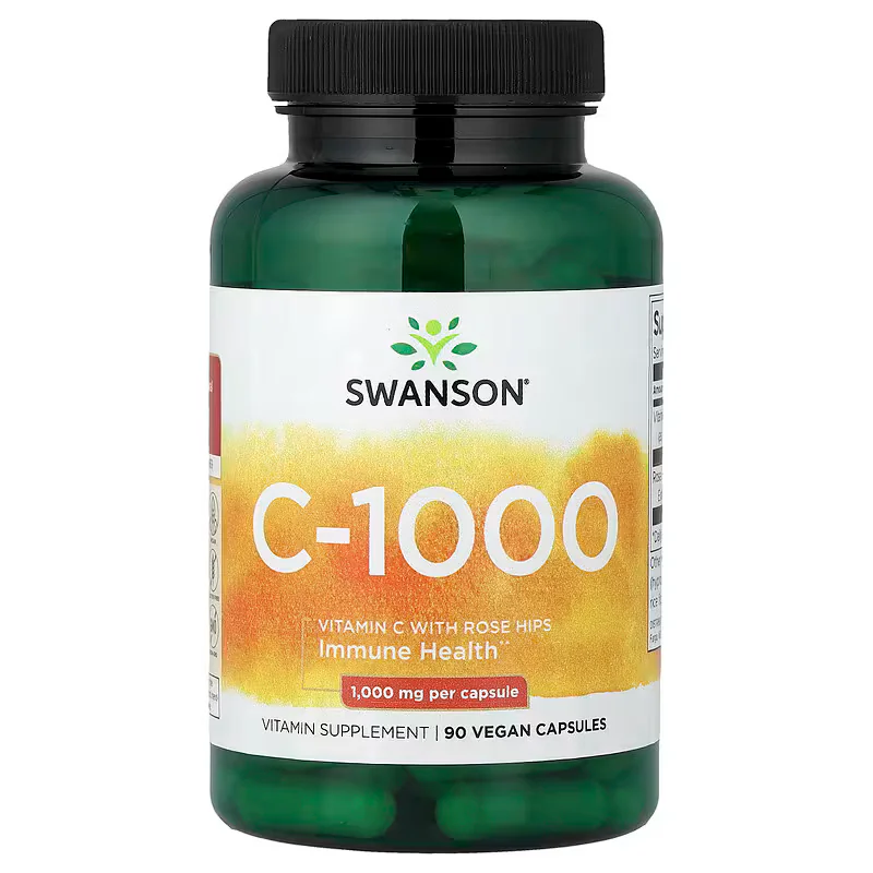 Swanson Vitamins C-1000 Vegan Capsules