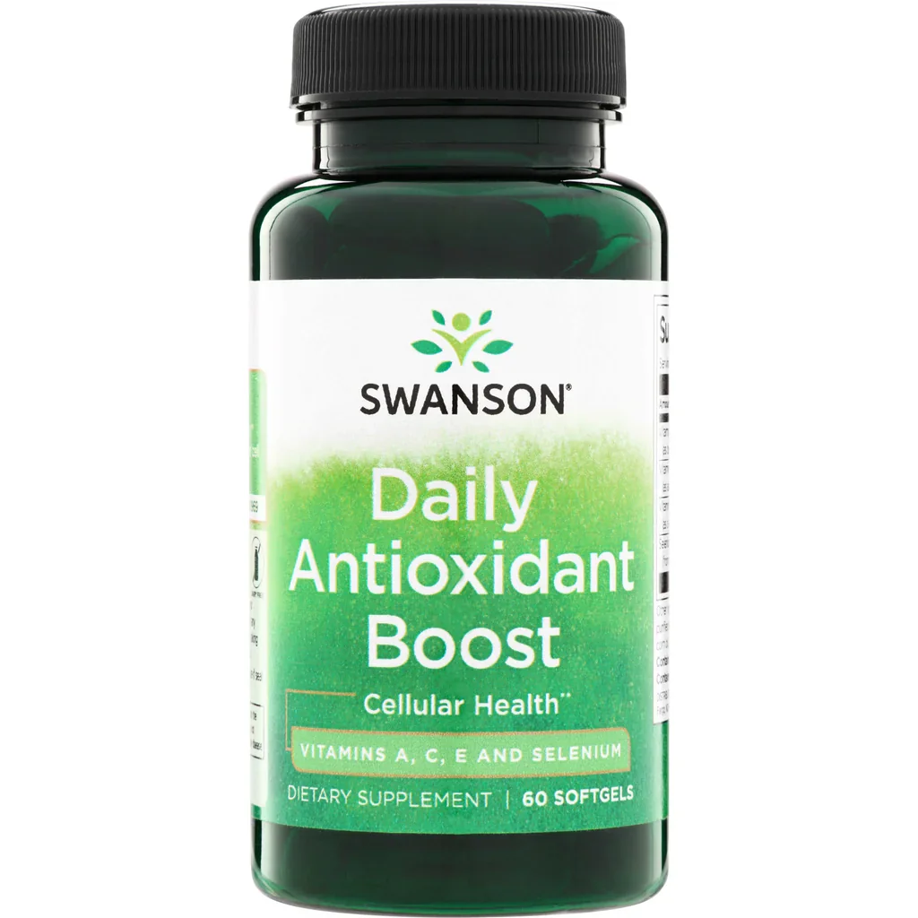 Swanson Vitamins, Daily Antioxidant Boost 60 Softgels