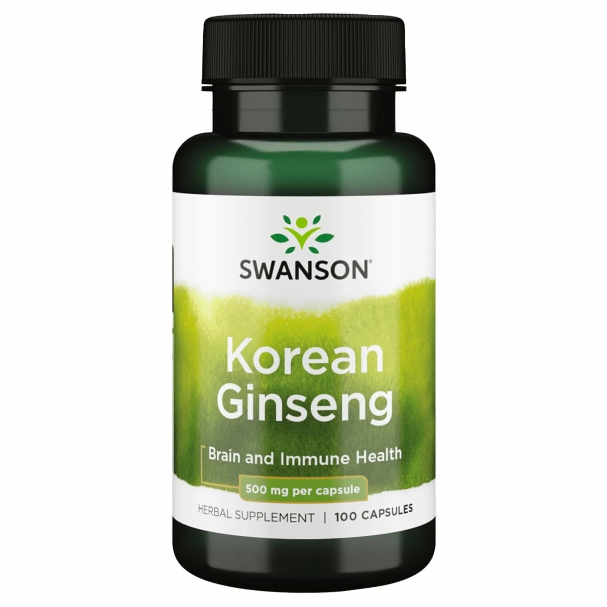 Swanson Vitamins Full Spectrum® Korean Red Ginseng Root 400mg 90 Capsules