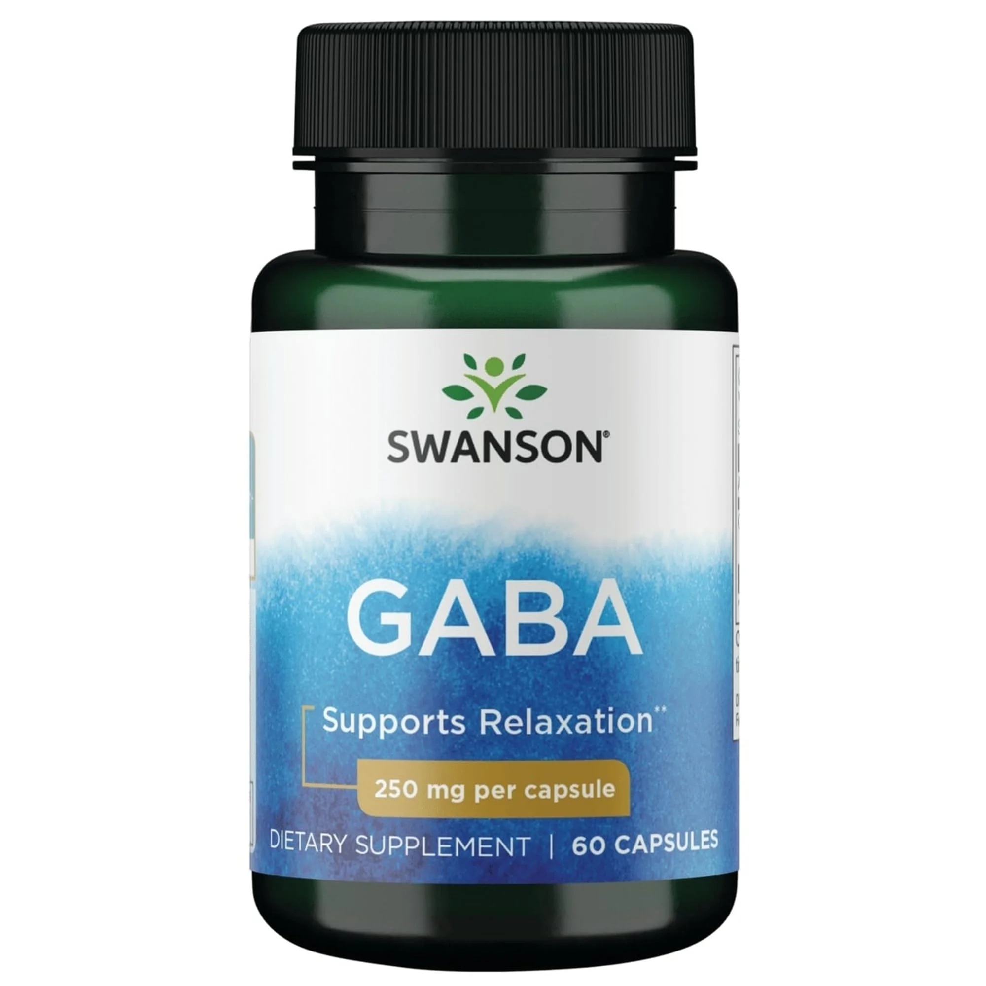 Swanson Vitamins GABA 250mg Capsules