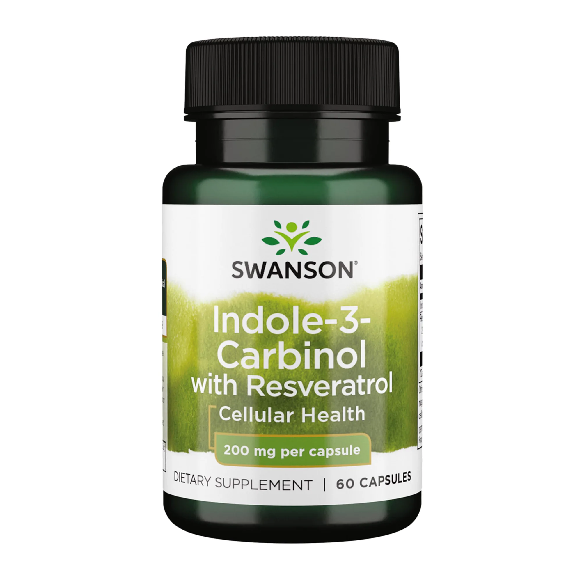 Swanson Vitamins Indole-3-Carbinol with Resveratrol 60 Capsules