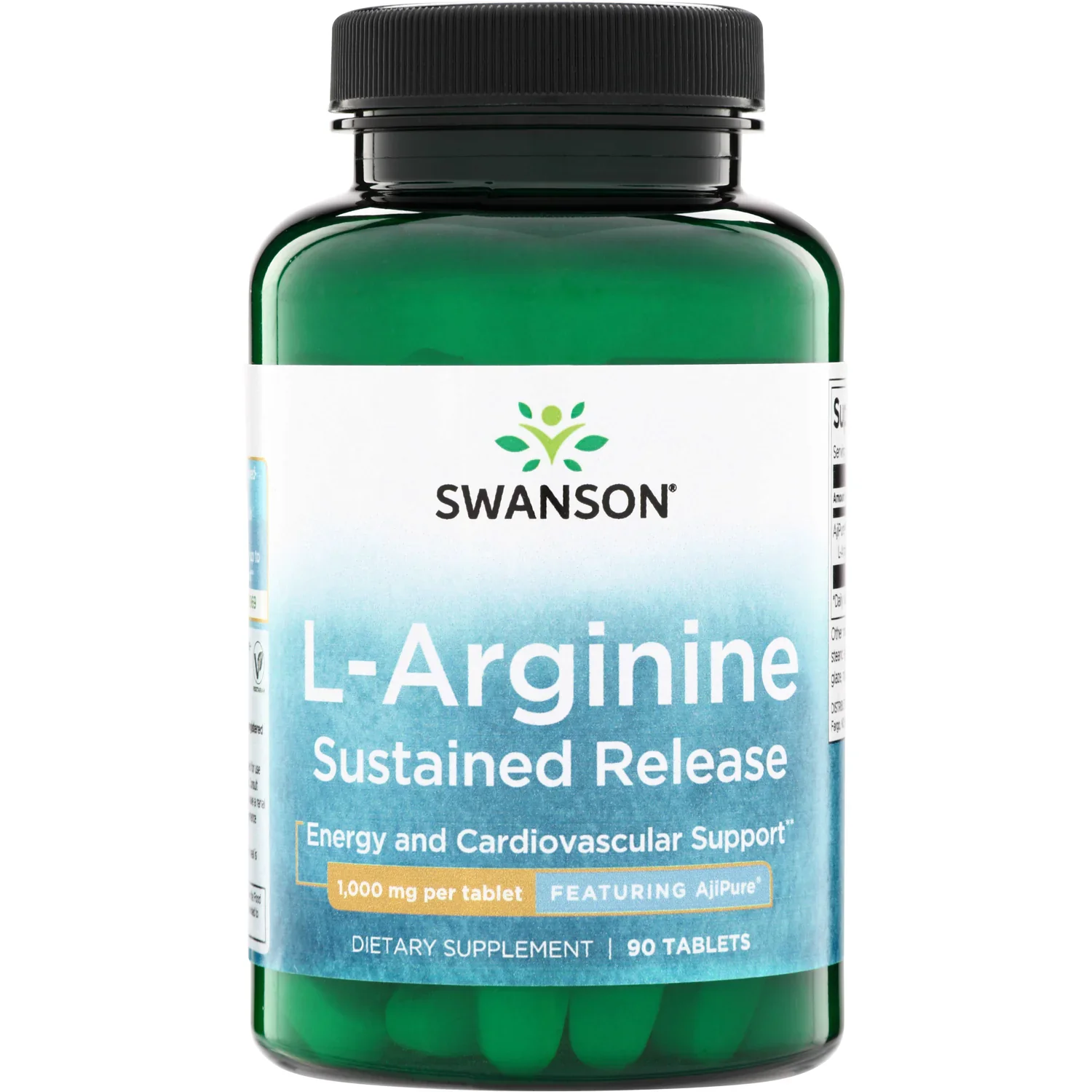 Swanson Vitamins L-Arginine 500mg 200 Capsules