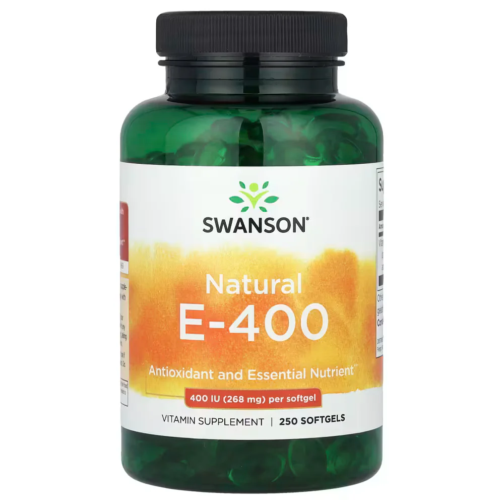 Swanson Vitamins Natural E-400 268mg  Softgels