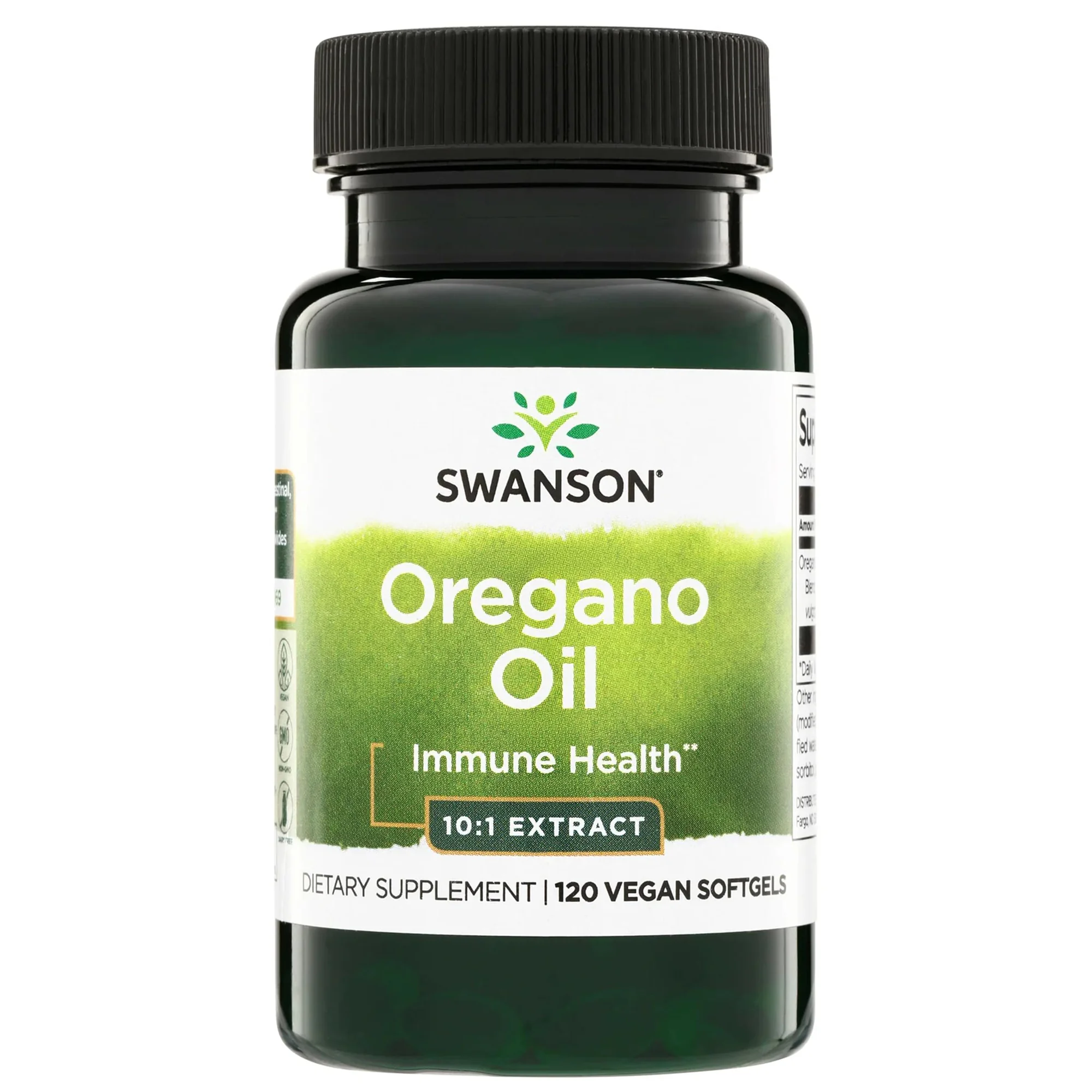 Swanson Vitamins Oregano Oil 150mg 120 Vegan Softgels
