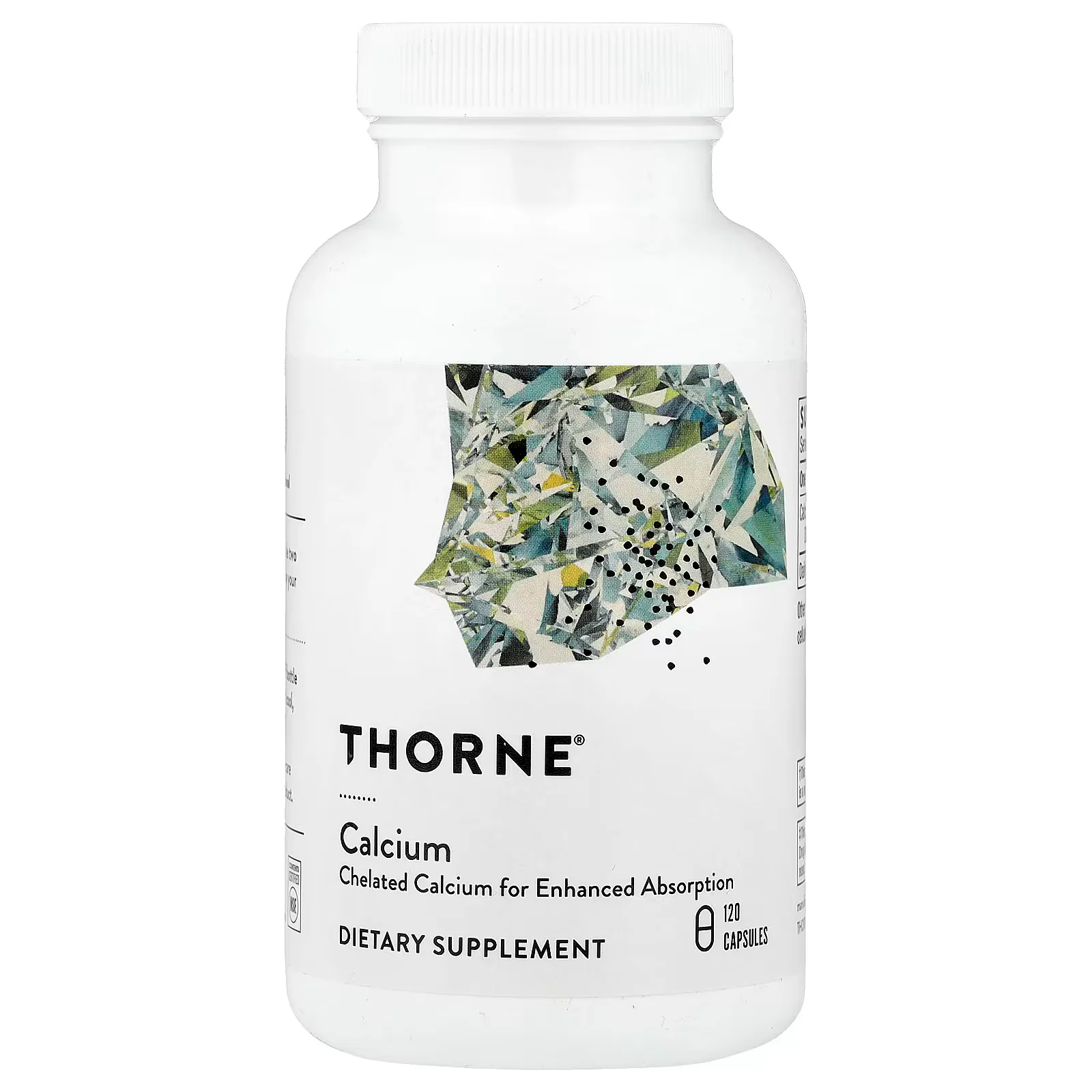 Thorne Calcium 250mg, 120 Capsules