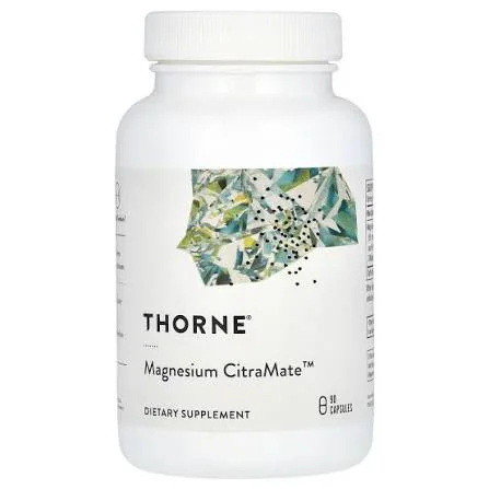 Thorne Magnesium CitraMate 135mg, 90 Capsules